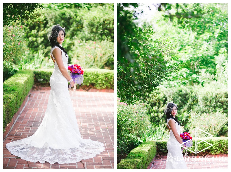 city park bridal session